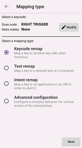 Add new mapping