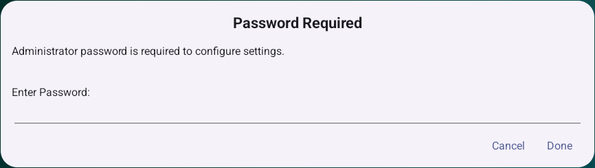 WorkDesk Password