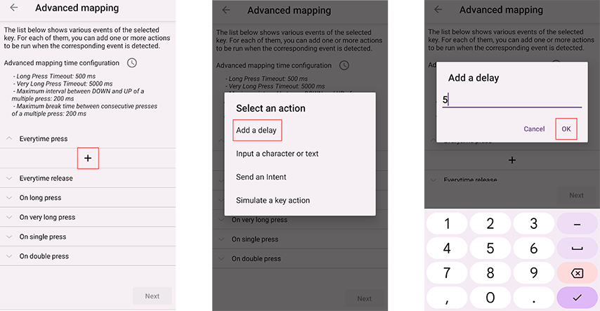 Advanced mapping