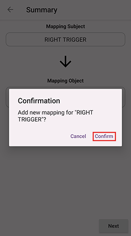 Advanced confirm