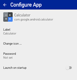 Configure App Settings