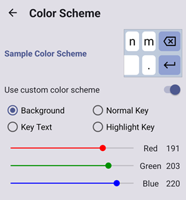 Color Scheme