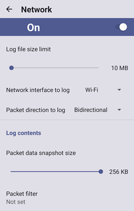 Network Settings