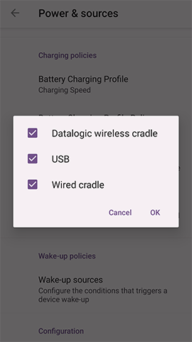 Charging Sources