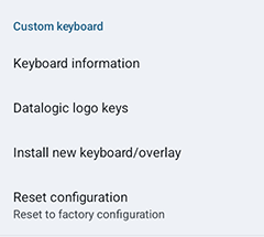 Custom Keyboard