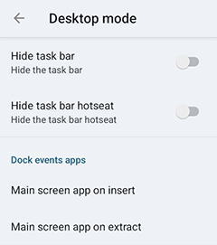 Desktop Mode