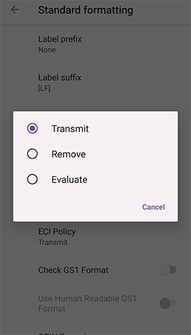 ECI Policy