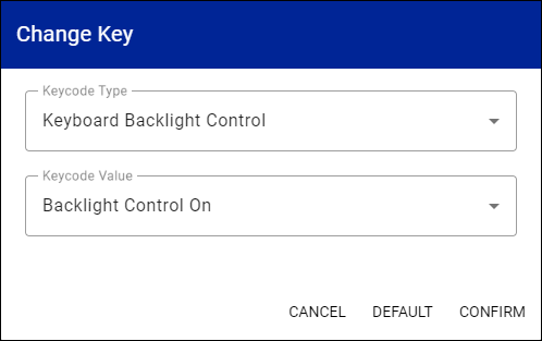Keyboard Backlight Control Remapping