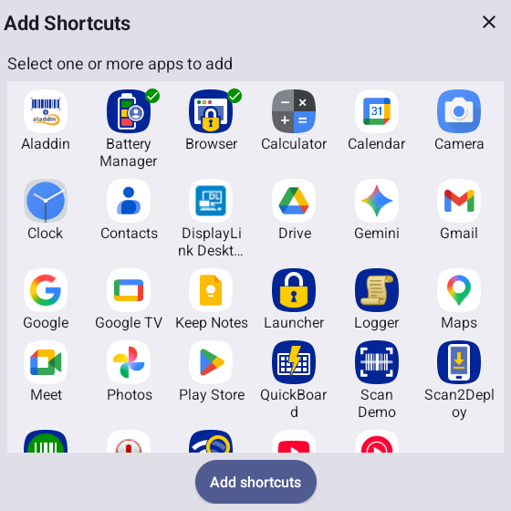 Add Apps