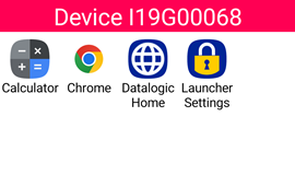 Launcher Main Screen