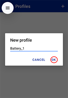 New profile