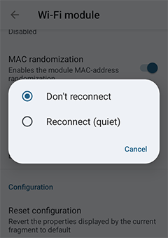 No internet expected