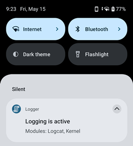 Logger Notification