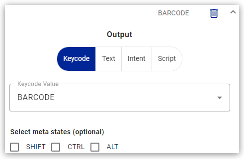 Key Remap output options