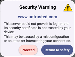 Unsafe Browsing
