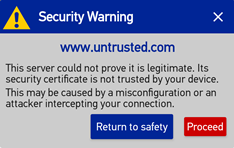 Unsafe Browsing