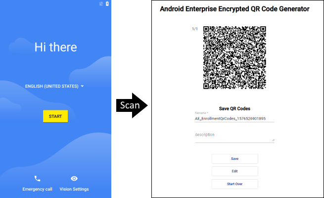 wastefully Vaccinate faint Android Enterprise QR Code Generator | Technical Documentation