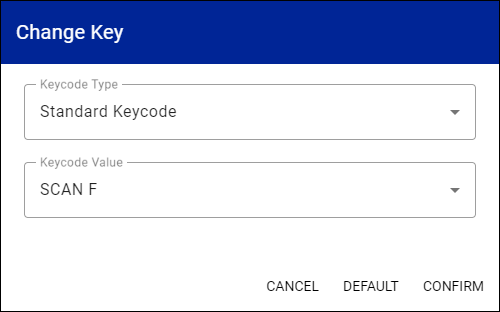 Standard Keycode Remapping