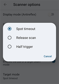 Enable Target Mode