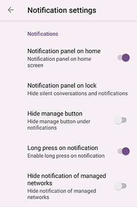 Notifications